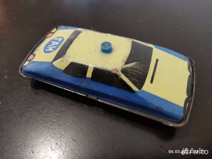 Детская игрушка машина гаи СССР