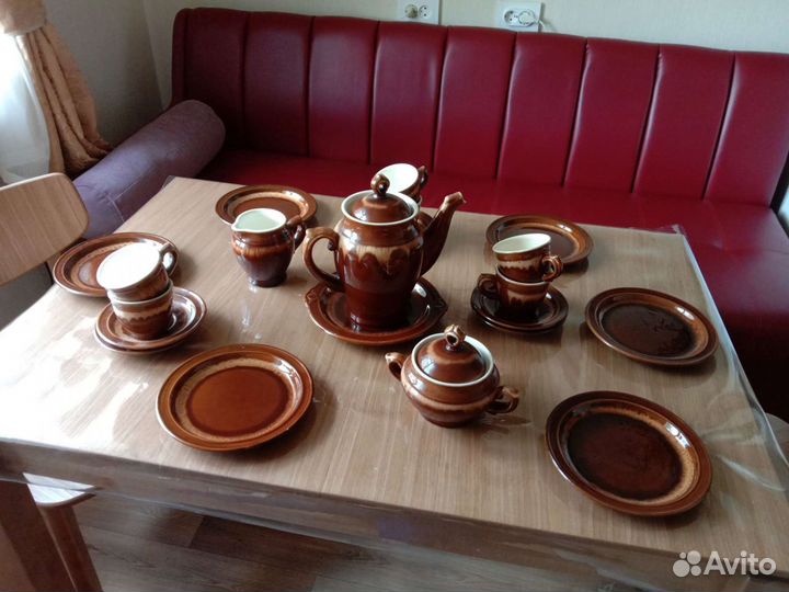 Кофейный сервиз Конаково6 персон 22 предмета