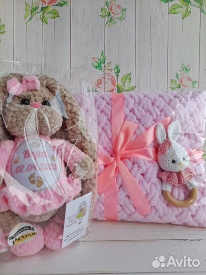 Подарочный набор на рождение малыша ручной работы