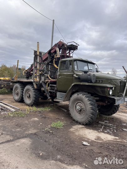 Урал 4320 с КМУ, 1986