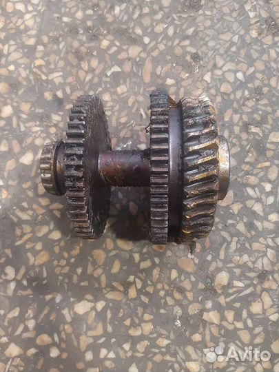 Вал 19оси в сборе от 1м63