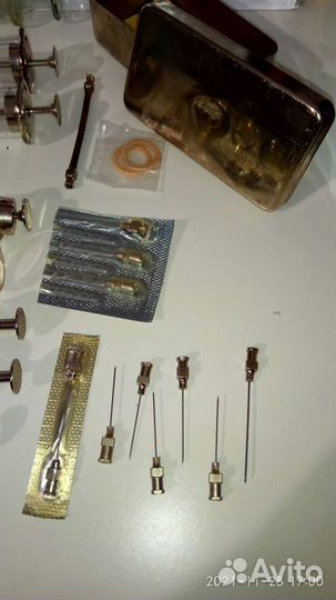 Шприц стеклянный СССР