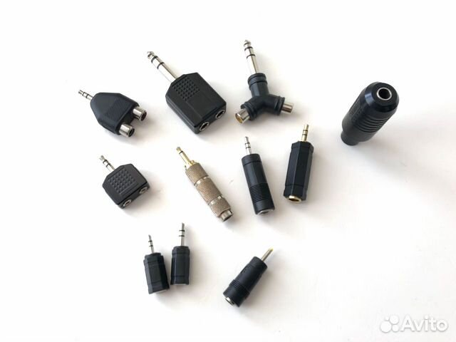 Переходники и разветвители Jack RCA DIN