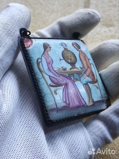 Материал медь, фарфор