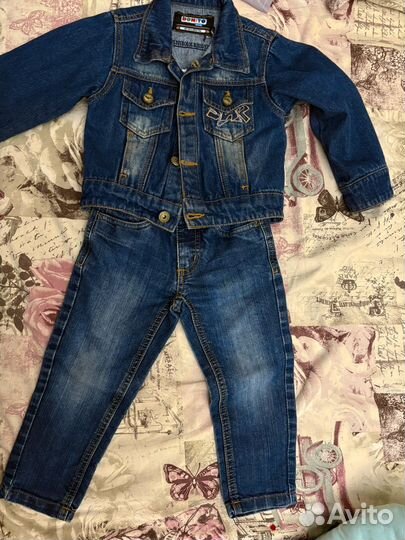 Джинсы и джинсовка