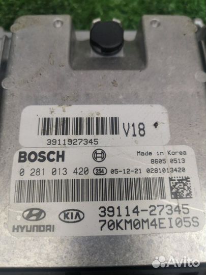 Эбу двигателя Kia Sportage 2 SUV 2.0 crdi D4EA