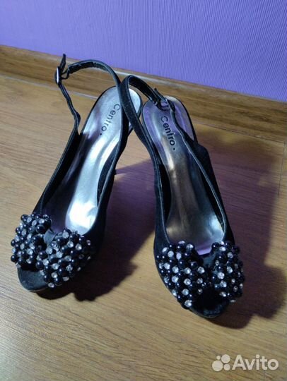 Туфли женские с бантиком