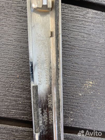 Молдинг крышки багажника нижний nissan teana j 32