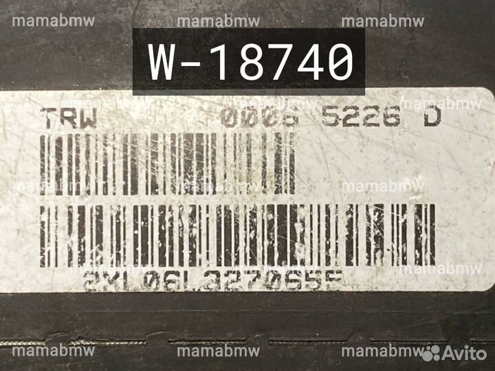 Подушка airbag двери задняя правая Е E 38 53 46 X5