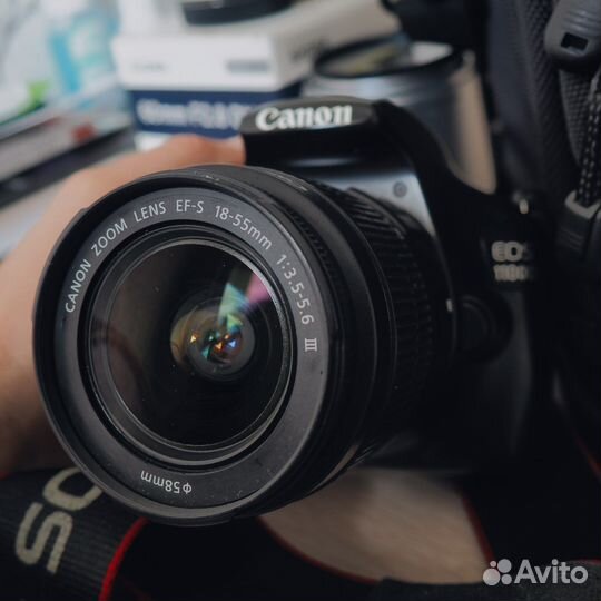 Зеркальный фотоаппарат canon eos 1100d