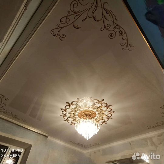 Натяжные потолки