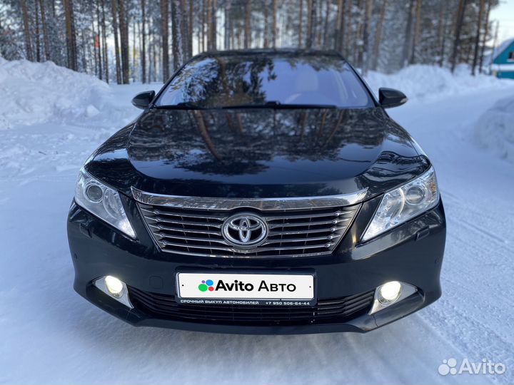 Toyota Camry 2.5 AT, 2013, 126 000 км