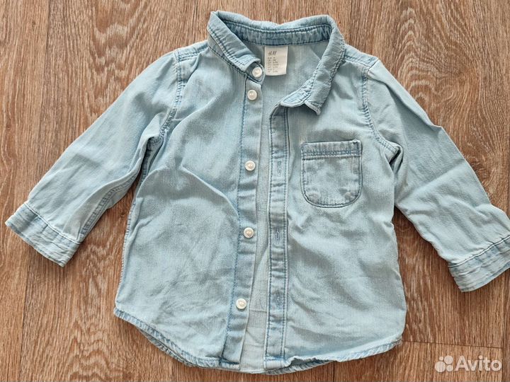 Джинсовая рубашка