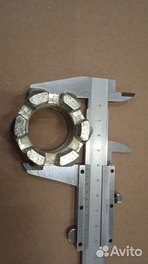 Корончатая гайка поворотного кулака cpcd 20-35