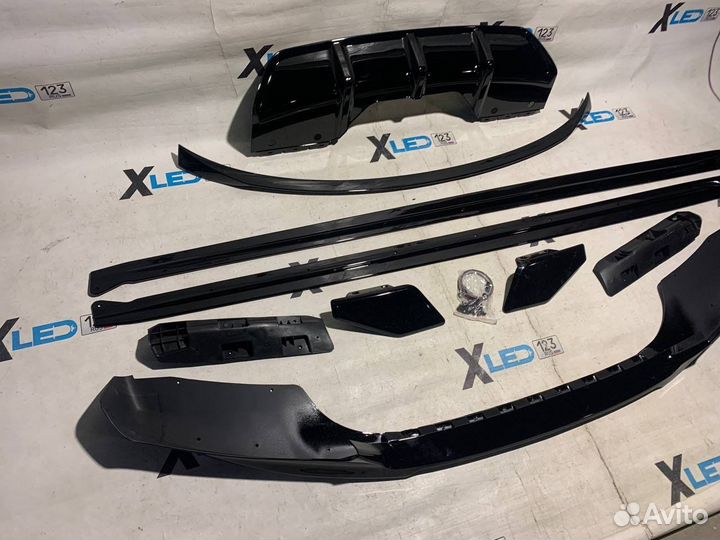 Обвес BMW X6 F16 M Performance черный глянец