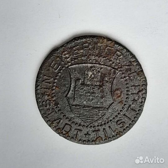 Жетон Тильзит не Кенигсберг 1918 год