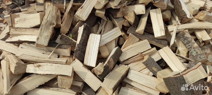 Дрова колотые