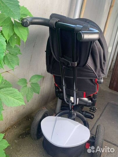 Велосипед коляска с ручкой