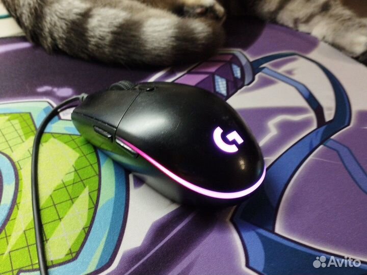 Игровая мышь Logitech g102 lightsync