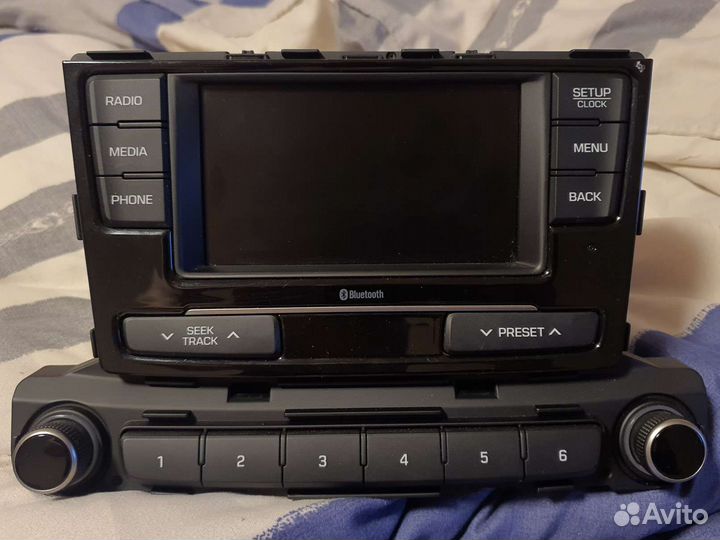 Магнитола hyundai solaris 2021