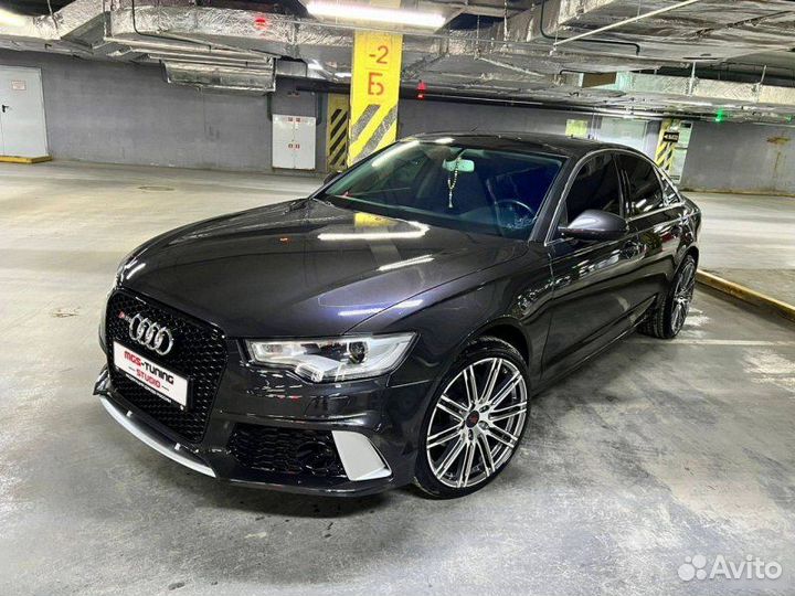 Обвес RS6 для Audi A6 C7 11-14 Ауди А6 рс6 Ц7