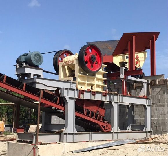 Щековой дробильный комплекс PE 500х750