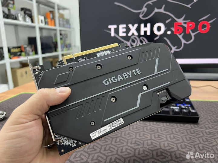 Видеокарта Gigabyte 1660ti как новая, с гарантией