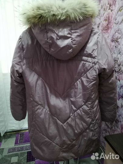 Пальто детское зимнее