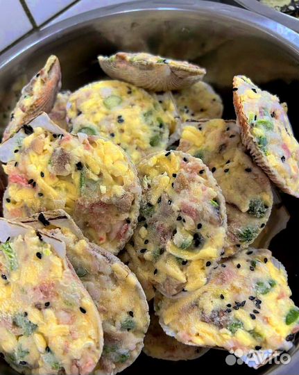 Оптом Гребешок и Мидии для запекания