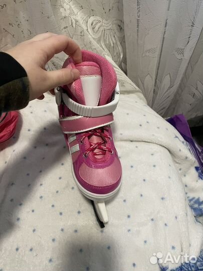 Коньки детские раздвижные 30 33