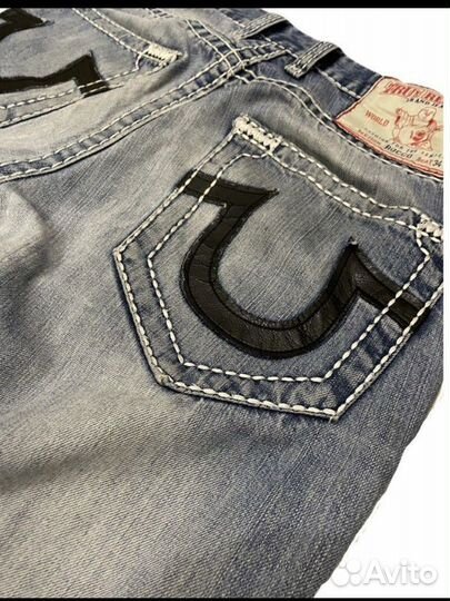 Джинсы true religion широкие