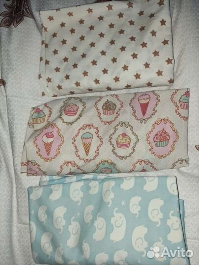 Простынь на резинке 60 на 120