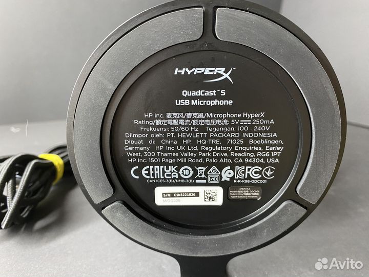Микрофон HyperX QuadCast S