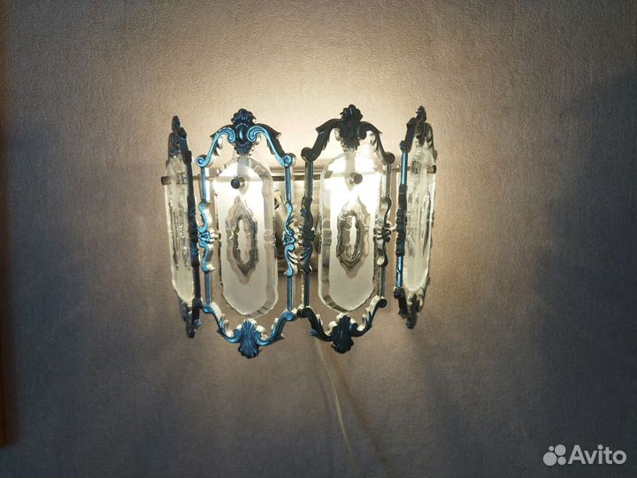 Хрустальное бра СССР