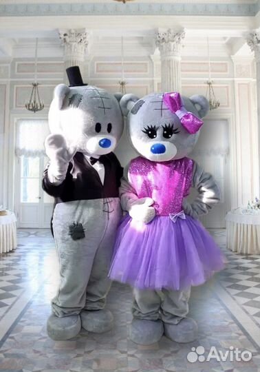 Поздравление от Больших Медведей Тедди