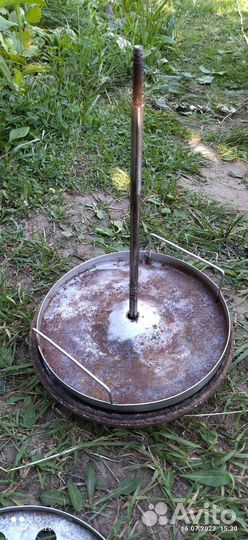 Коптилка горячего копчения домашняя