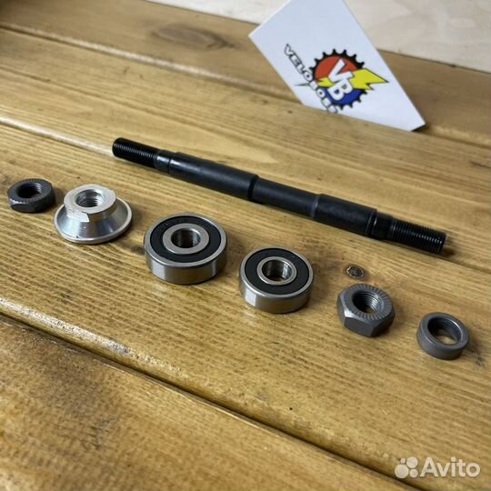 Ось задней втулки на промподшипниках sf- AX07R