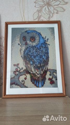 Алмазная картина Совушка