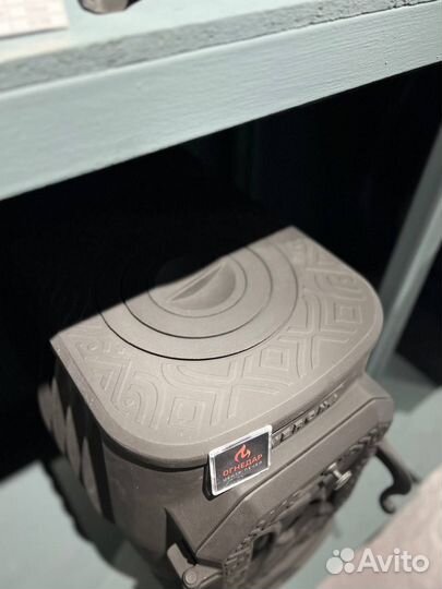 Печь камин для дома из чугуна