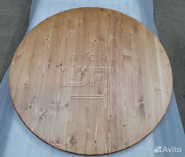 Столешница деревянная круглая