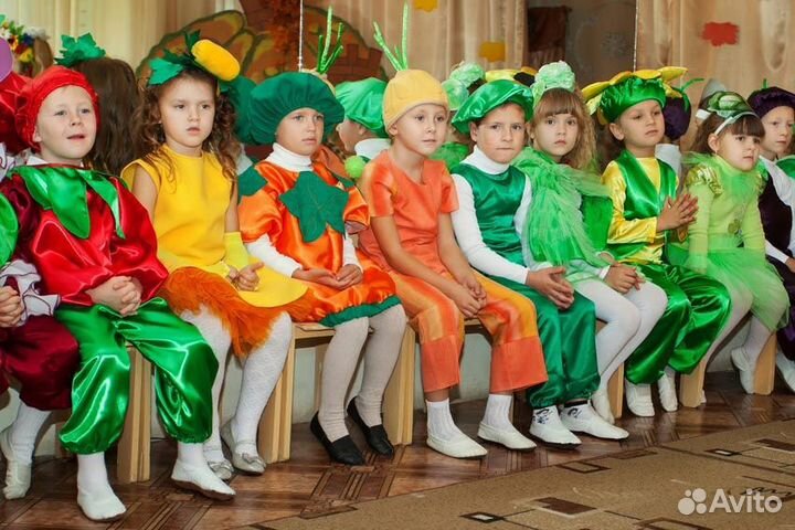 Костюм овоща на праздник осени