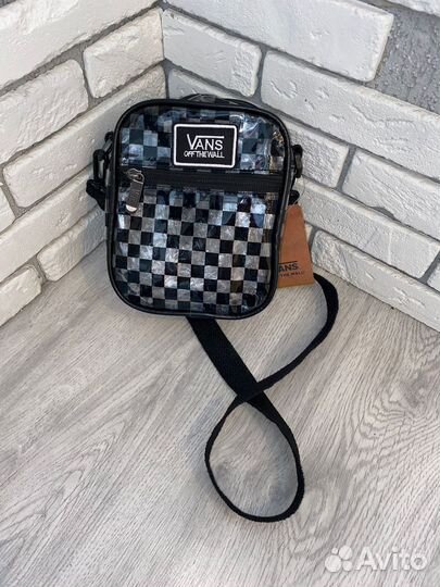 Сумка серез плечо Vans, прозрачная