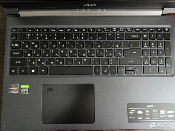 Игровой ноутбук Acer Aspire RTX 3050