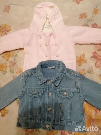 Вещи для девочки рост62см+