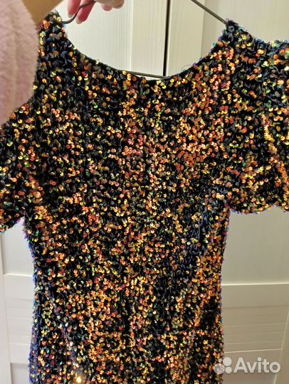 Платье с пайетками (р.М City Stress)