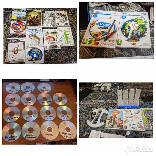 Аксессуары,джойстики для приставки Nintendo Wii