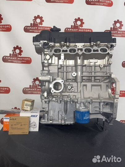 Новый Двигатель (мотор) Kia Ceed Hyundai Solaris