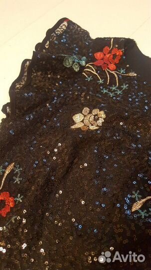 Платье женское с пайетками вечернее нарядное р 42