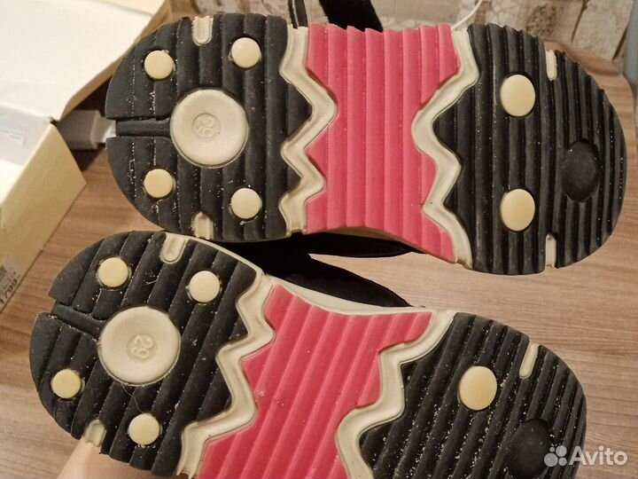 Ботинки зимние для девочки 28 размер