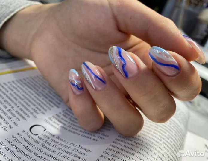Маникюр+гель-лак 1000